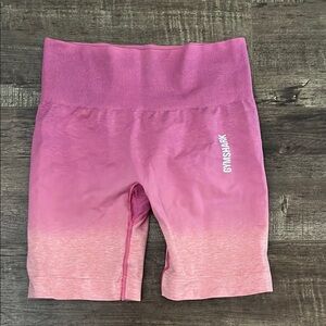 Gym sharks Pink Ombre Shorts